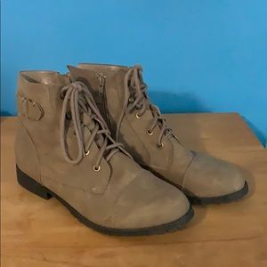 Madden Girl Rancee Lace up Combat Boots